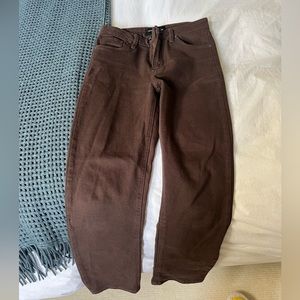 Just black denim - color brown size 25